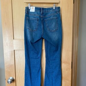 Just Black Denim, The Sway Flare Jean Pant, Size 27.